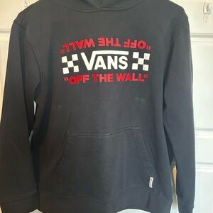 Vans Black and Red Youth Large Classic Skatewear